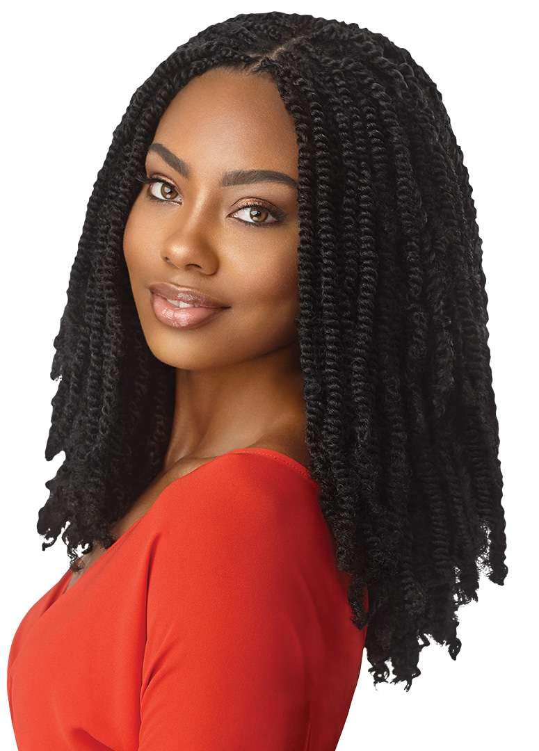 Outre Crochet Braids X-Pression Twisted Up 3X Springy Afro Twist 24" (1-pack, 1B) Beauty and Personal Care x-pression