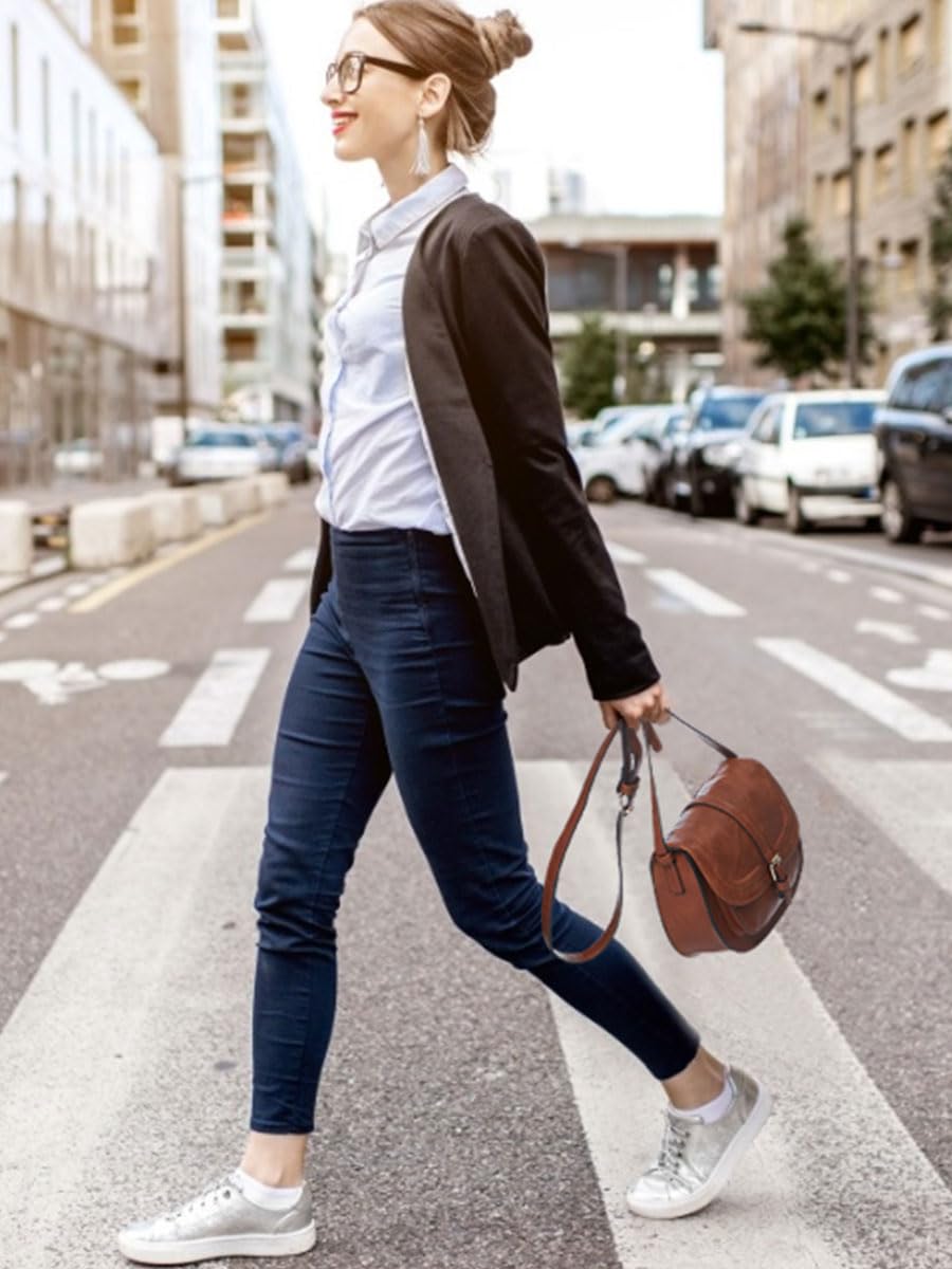 AFKOMST Crossbody Bags for Women,Small Saddle Purse and Boho Cross Body Handbags