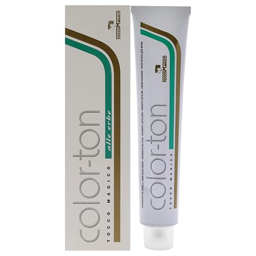 Tocco Magico Color-Ton Permanent Hair Color - 5A-5.5 Light Mahogany Chestnut Hair Color Unisex 3.38 oz