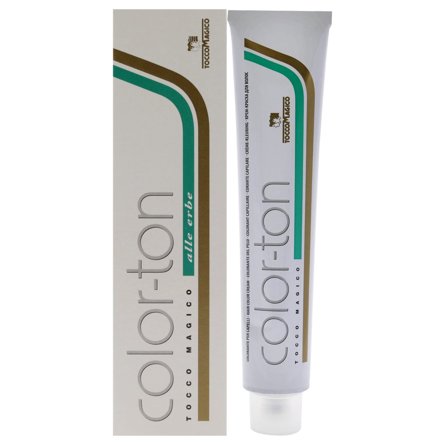 Tocco Magico Color-Ton Permanent Hair Color - 5A-5.5 Light Mahogany Chestnut Hair Color Unisex 3.38 oz