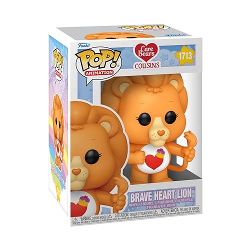 Funko POP! TV: CB Cousins - Brave Heart Lion - Care Bears - Collectable Vinyl Figure - Gift Idea - Official Merchandise - for Kids & Adults - TV Fans…