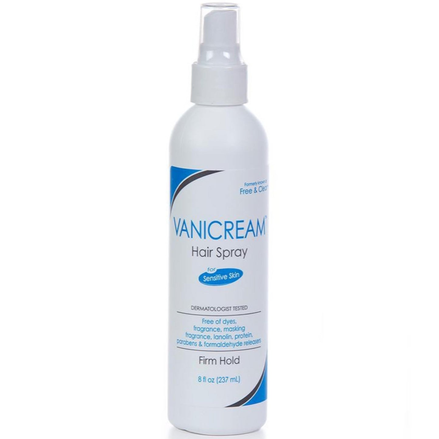 Free & Clear Styling & Finishing Hair Spray Firm Hold 8 oz (Pack of 3)