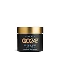 GO247 Cream Wax - Medium Hold, Natural Finish Styling Wax for Men - Defines & Controls with Lightweight Texture - Reactivates with Water - Ideal