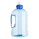 FILFEEL 1L Large Bottle BPA Plastic Kettle Drinking Container with Handle for Outdoor Training Party Fitness Gym Sports