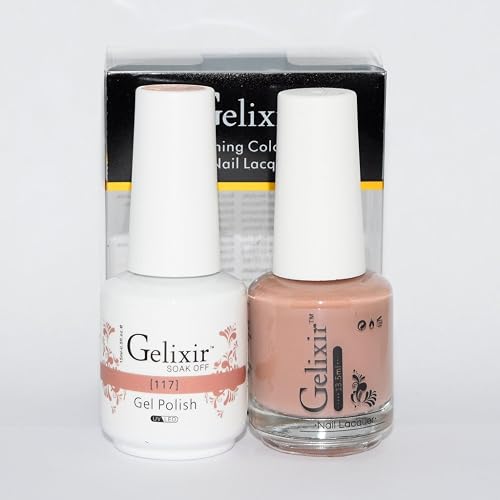Gelixir Matching Color Gel & Nail Lacquer - 117 Beauty & Personal Care Pousutong