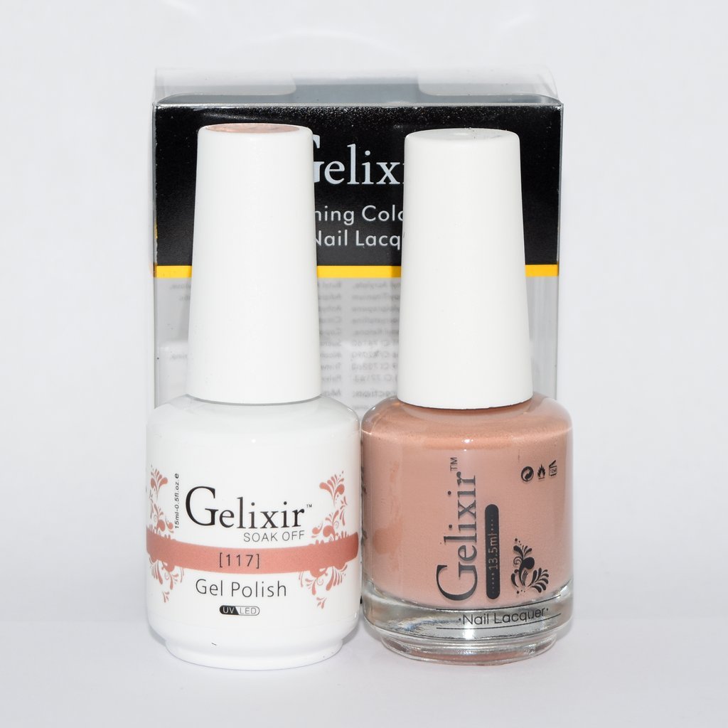 Gelixir Matching Color Gel & Nail Lacquer - 117 Beauty & Personal Care Pousutong
