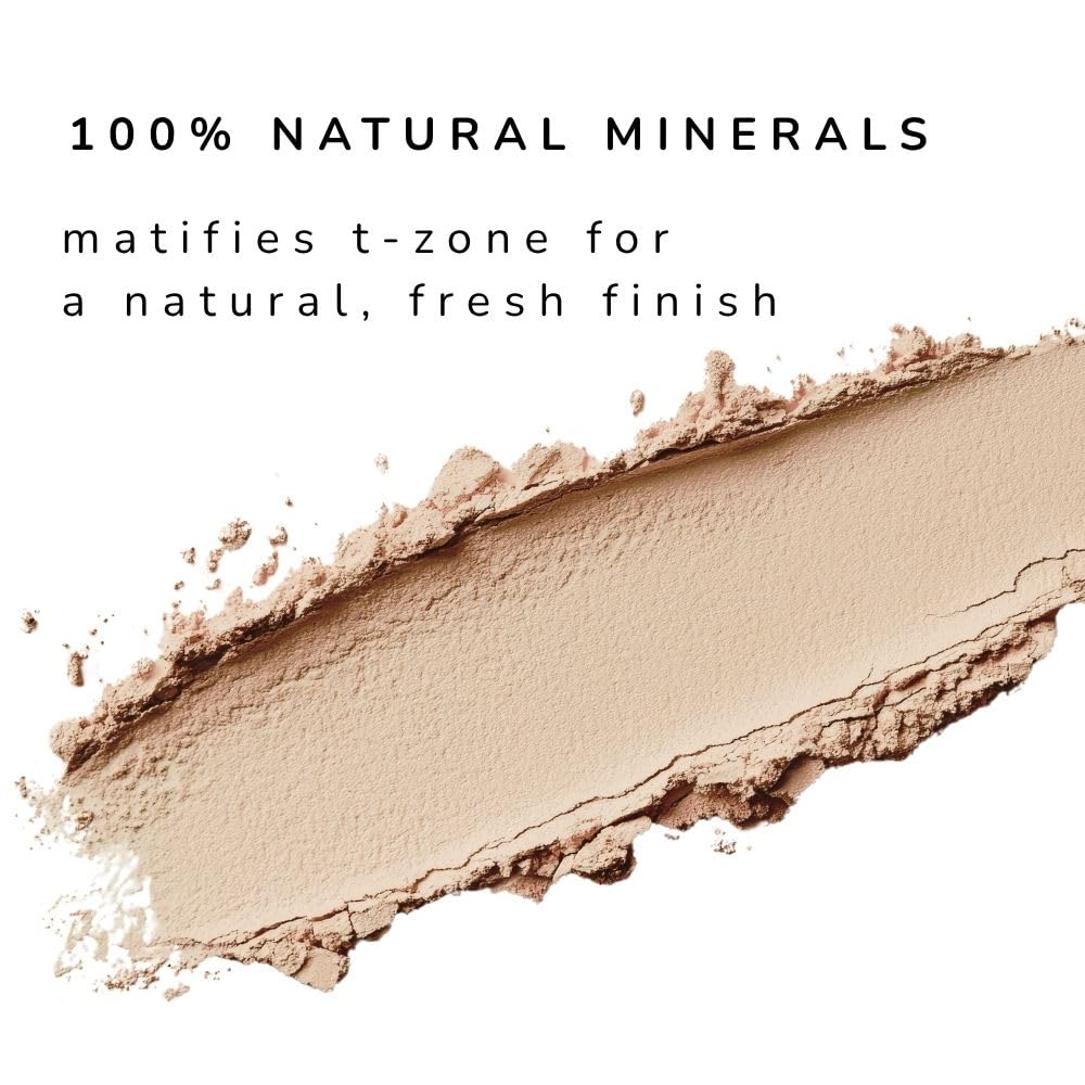 Emani HD Bamboo Setting Powder for Makeup or No Makeup Look, Natural Minerals for Sensitive Skin, Talc Free, All Skin Tones, Made in the USA