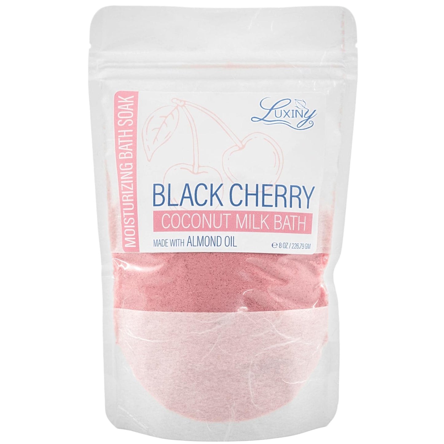 Luxiny Vegan Milk Bath Soak Made with Moisturizing Coconut Milk Powder & Sweet Almond Oil for a Bath Bomb Dust Soothing Fizz & Relaxing Soak, 8 oz.…