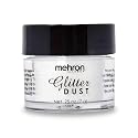 Mehron Makeup Paradise Glitter FX | Professional Cosmetic for Makeup & Art | Vibrant & Shimmering Loose Glitter .25 oz (7 g) (Opalescent White)