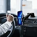 Fast Track USA 360 Car Phone Mount Holder Adjustable Long Neck Adaptable Cradle for Windshield, Dashboard and Office Desk. Compatible with Any…