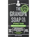 Grandpa's Brands - Grandpa's Brand Pine Tar Soap - Large, 1 bar soap,4.25 oz by Grandpa's Brands