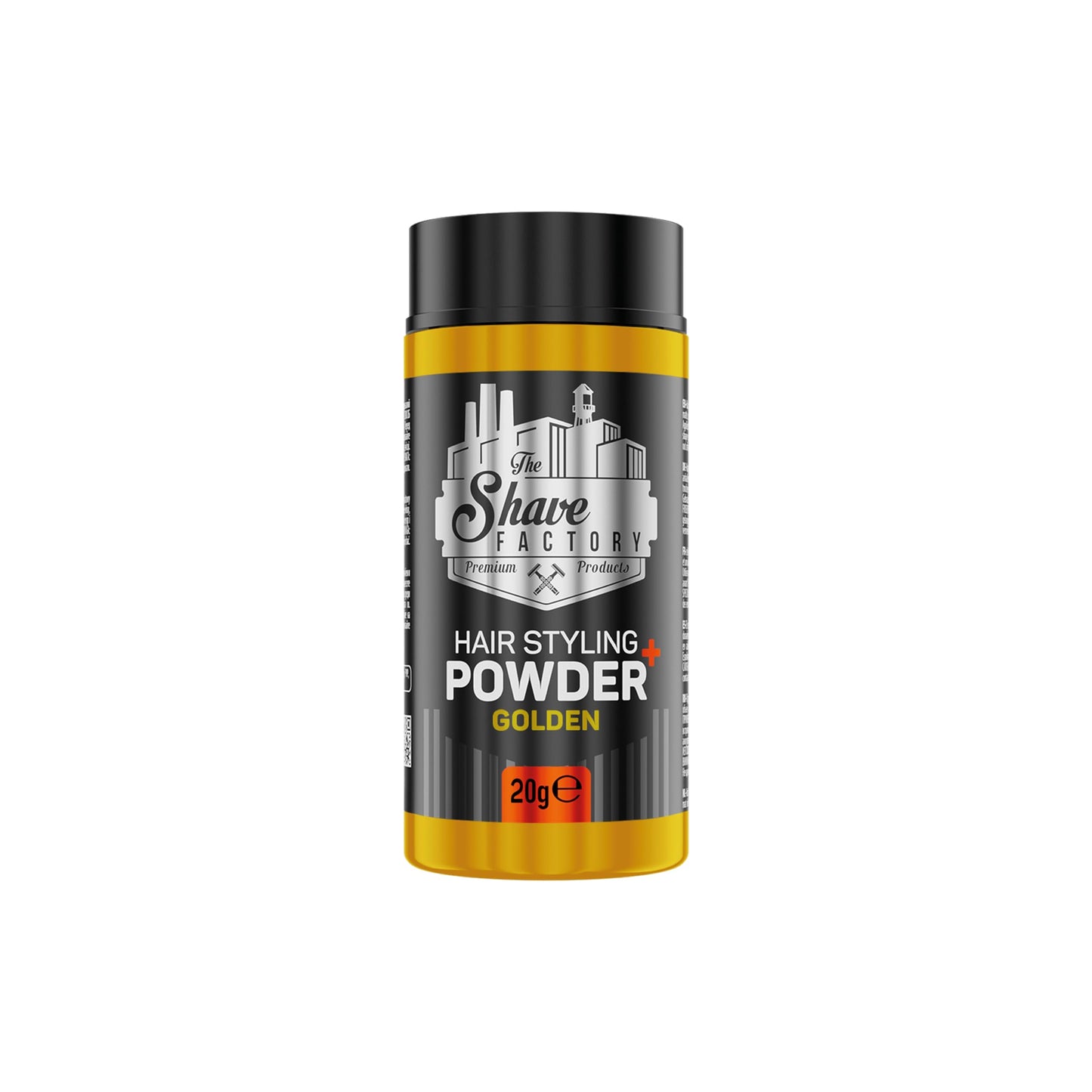 the shave factory Golden Hair Styling Powder (20g) - Powder Wax, Volumizing Powder with Matt Effect for Women & Men