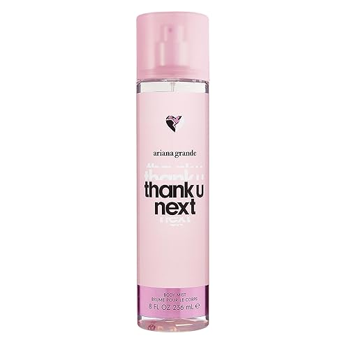 Ariana Grande Thank U, Next Body Mist - Floral Gourmand Fragrance for Women - 8 Fl Oz