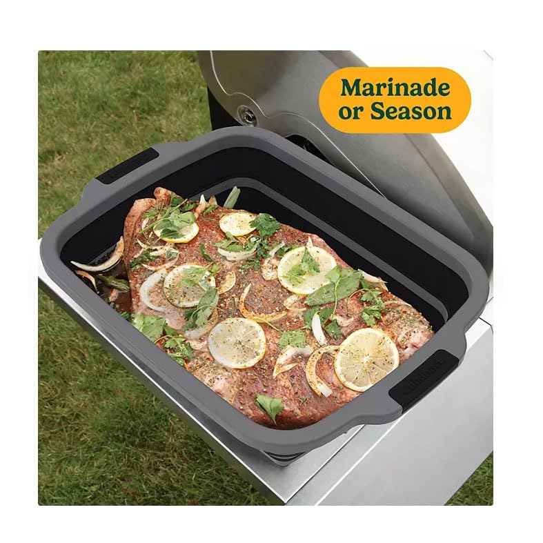 Cuisinart 4-in-1 Expandable Prep and Serve Tub cmt-1306 + bonus pack 5 bag clips