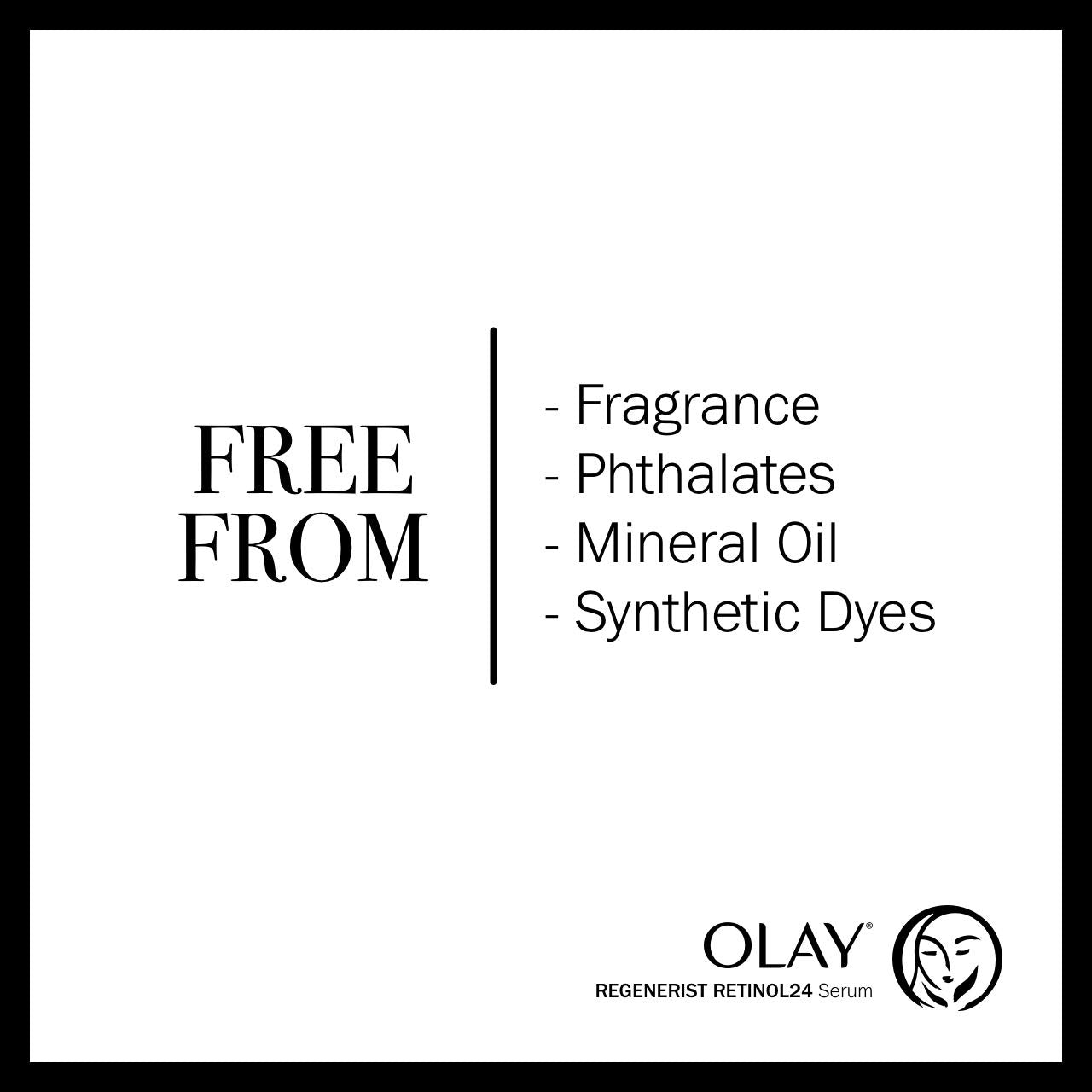 Olay Regenerist Retinol Face Serum, Retinol 24 Night Face Serum, 1.3oz + Whip Face Moisturizer Travel/Trial Size Gift Set
