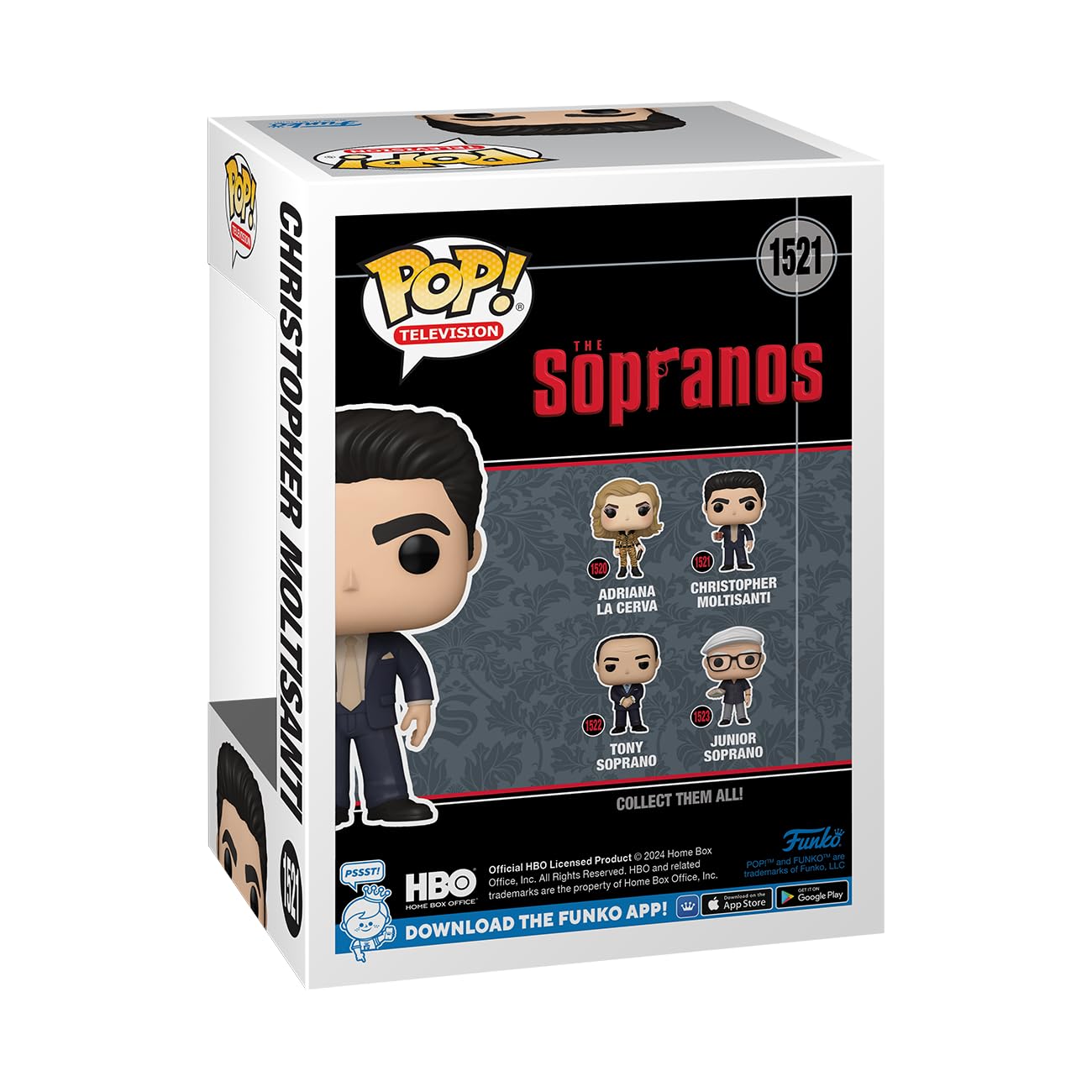 Funko POP! TV: Sopranos - Christopher - The Sopranos - Collectable Vinyl Figure - Gift Idea - Official Merchandise - for Kids & Adults - TV Fans…