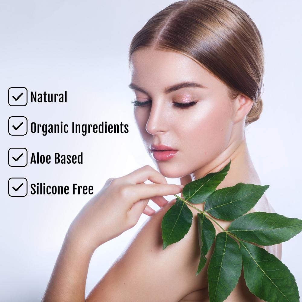 BaeBlu Organic Face Primer, Perfects Skin, Extends Makeup Wear Time, Silicone-Free, Gluten-Free