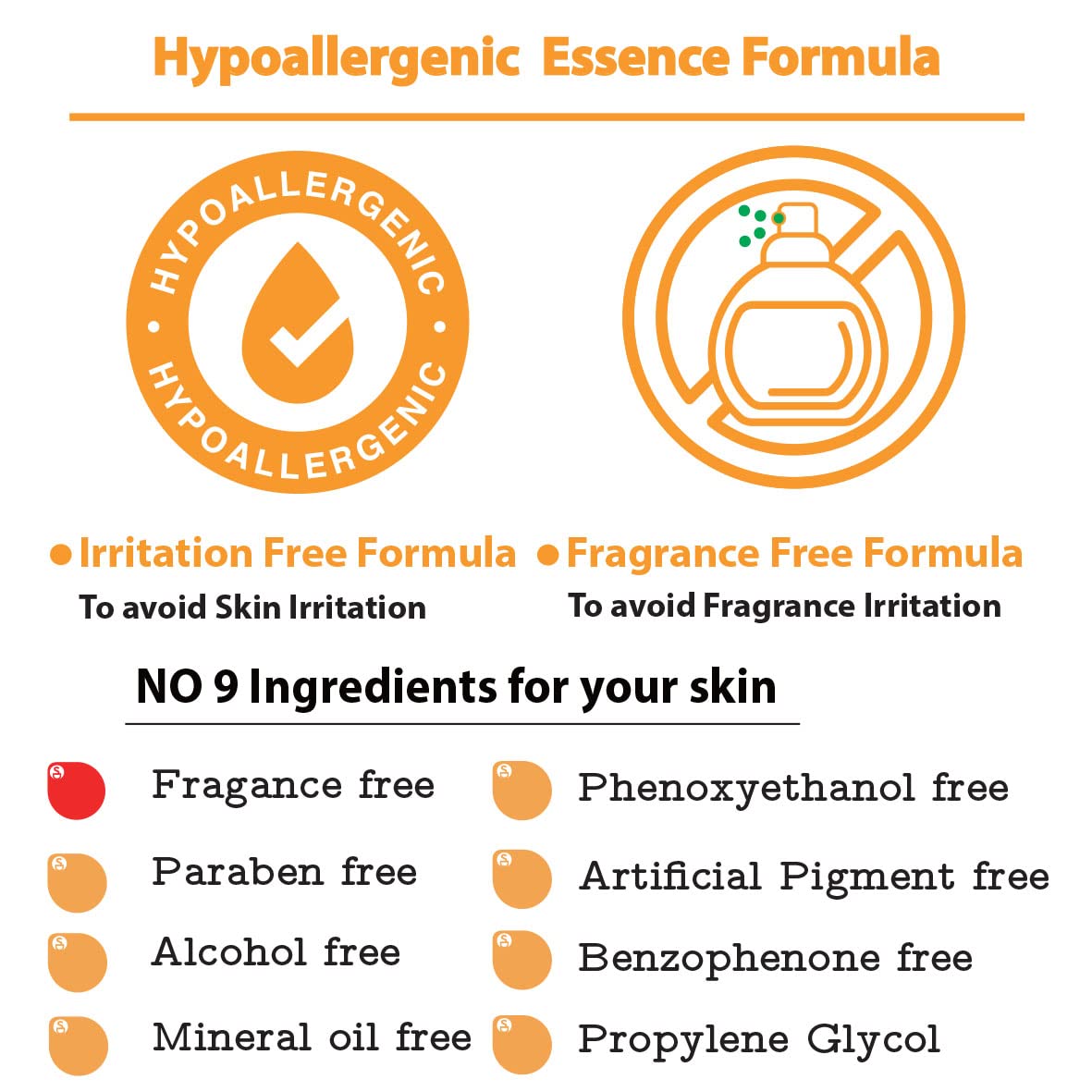 MEAROSA DESIGN Vitamin C Collagen Firming Essence Face Mask Beauty Facial Mask Sheet Mask Korea Skin Care Premium Quality (8 pack)