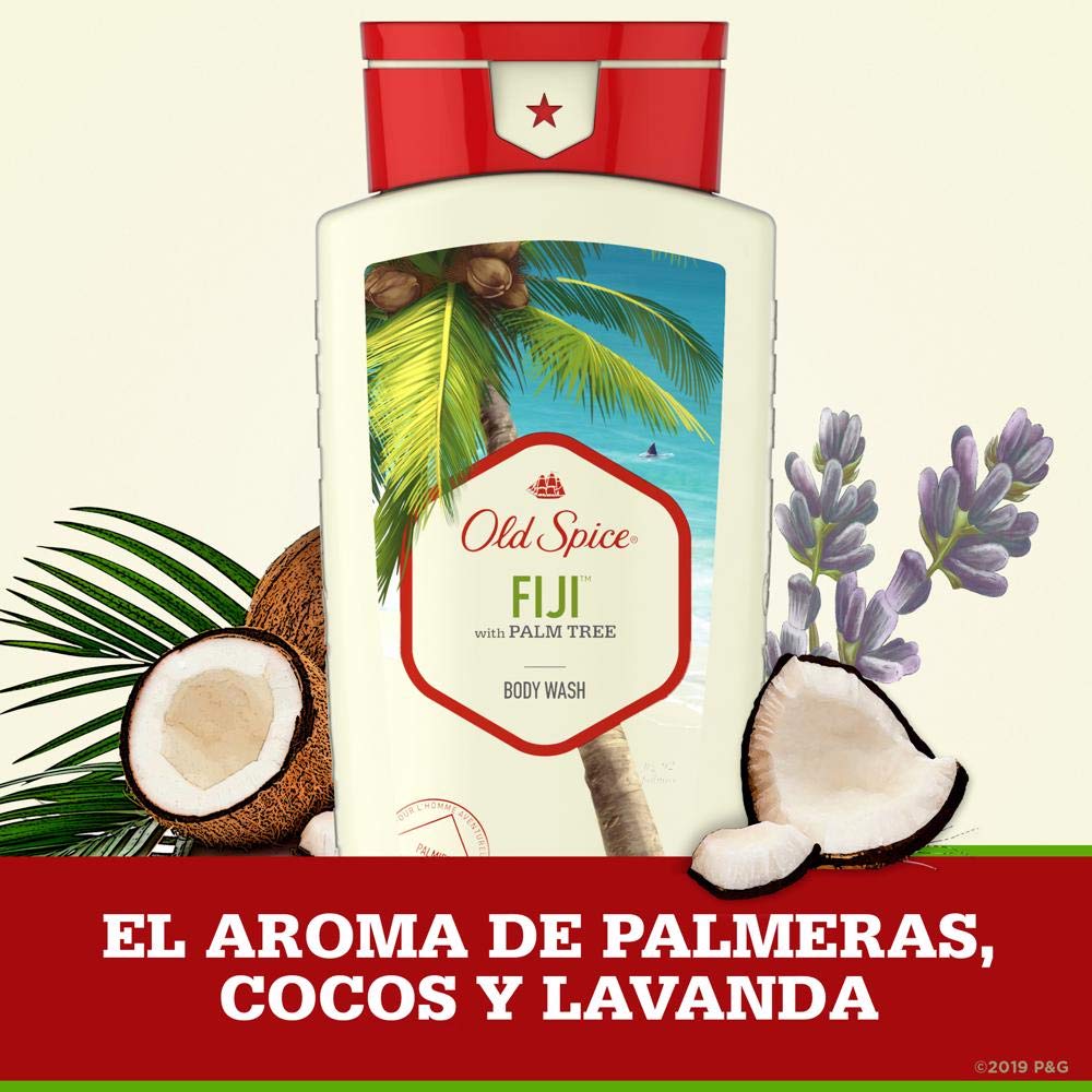 Old Spice Fiji, red Coffee, 16 Fl Oz