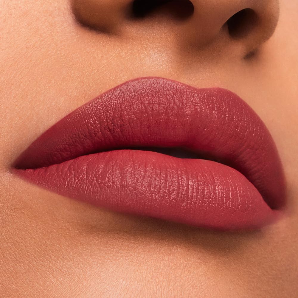Estée Lauder Pure Color Long-Lasting Matte Lipstick for Women with Matte Finish | Plumping & Nourishing, 0.12 Ounce, 420 Rebellious Rose