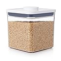 OXO Good Grips POP Container - Airtight Food Storage - Big Square Short 2.8 Qt Ideal for 5 lbs of sugar, cookies or crackers