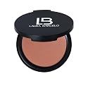 LB Powder Bronzer - Pressed Powder for Face - Natural Tan Makeup with Radiant Matte Finish - Warm Tone for Contour & Highlight - Sun-Kissed