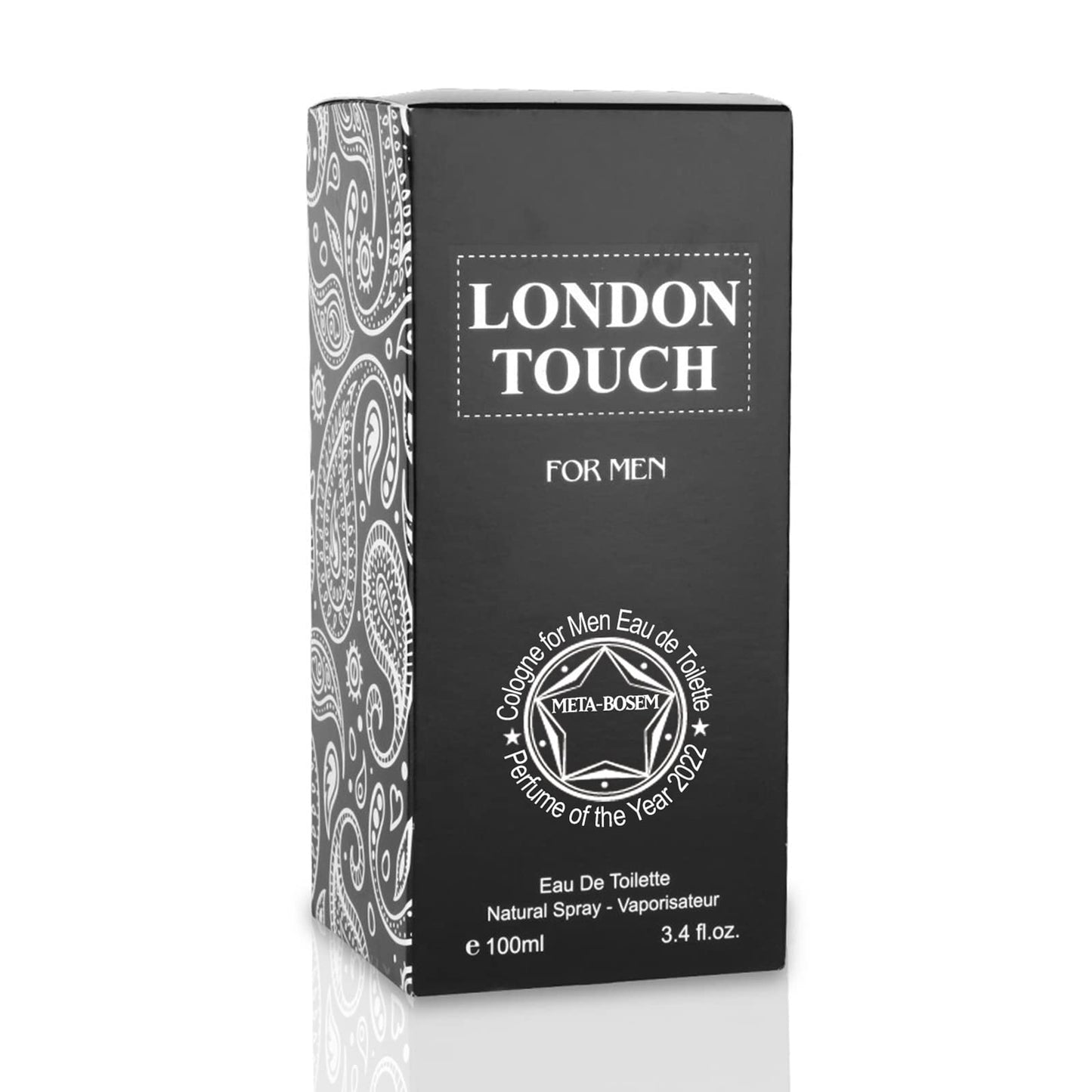 META-BOSEM 717 Superstar Stay Wild+London Touch Men's Cologne Collection, Eau de Toilette Natural Spray - Clean Fresh Scents - Holiday Gift Set (Pack