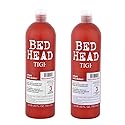 Bed Head by TIGI Urban Antidotes Resurrection Shampoo and Conditioner for Damaged Hair 25.36 fl oz 2 count
