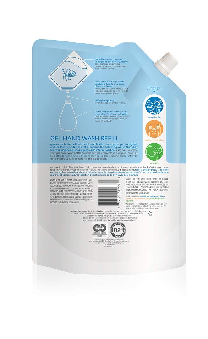 Method Gel Hand Soap Refill, Sweet Water, 34 oz, 1 pack, Packaging May Vary Beauty & Personal Care Method