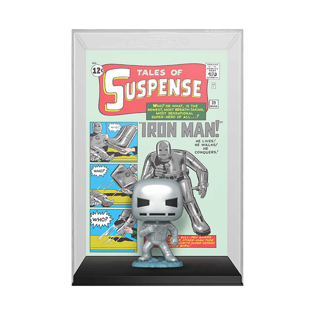 Funko POP! Comic Cover: Marvel - Tales of Suspense #39, Iron Man - Marvel Comics - Collectable Vinyl Figure - Gift Idea - Official Merchandise…