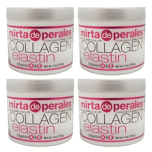 Mirta de Perales Collagen Elastin Cream, 4 oz (Pack of 4)