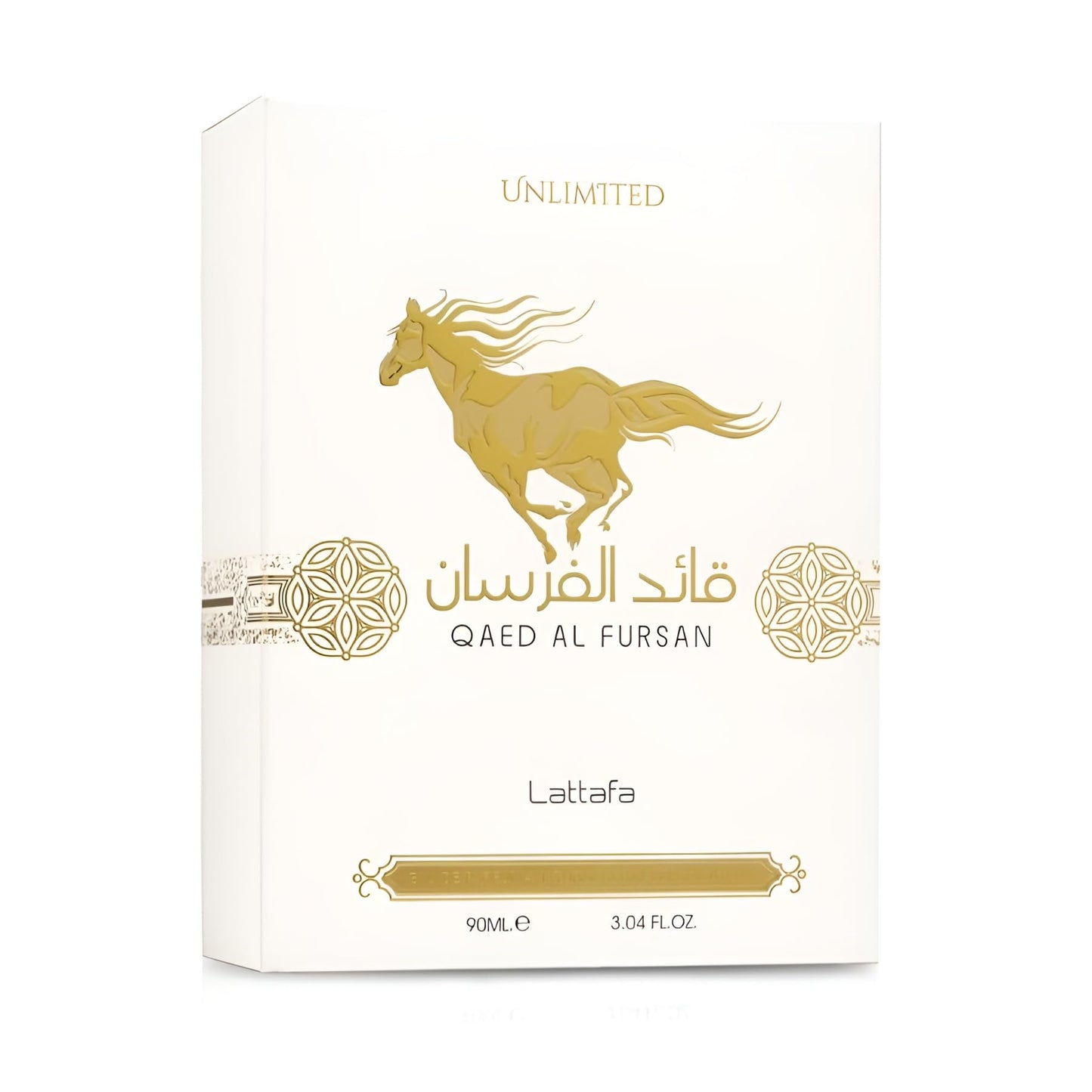 Lattafa Qaed Al Fursan Unlimited for Unisex Eau de Parfum Spray, 3.04 Ounce / 90 ml