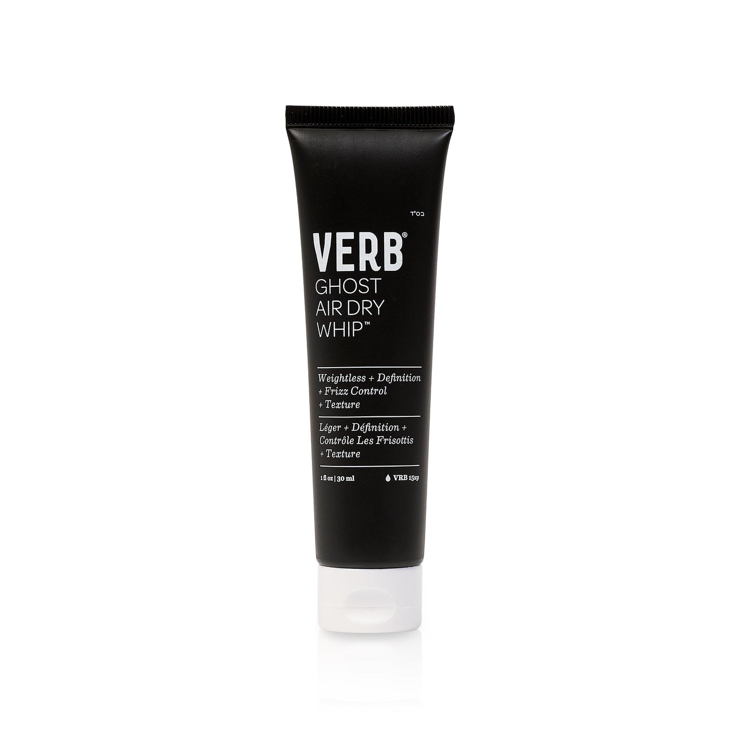 VERB Ghost Air Dry Whip, 1 oz - Weightless Styling Cream - Infused with Moringa Oil - Anti-Frizz + Provides Hydration- Vegan, No Parabens or Harmful