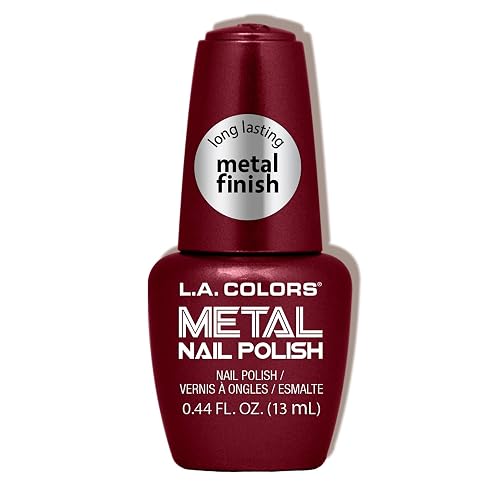 L.A. COLORS Metal Nail Polish, Dynasty CNL153 Beauty & Personal Care L.A. COLORS