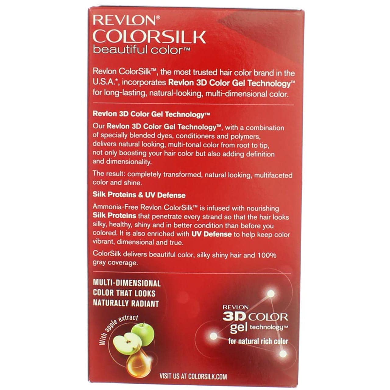 Revlon ColorSilk Hair Color 54 Light Golden Brown 1 Each (Pack of 4)