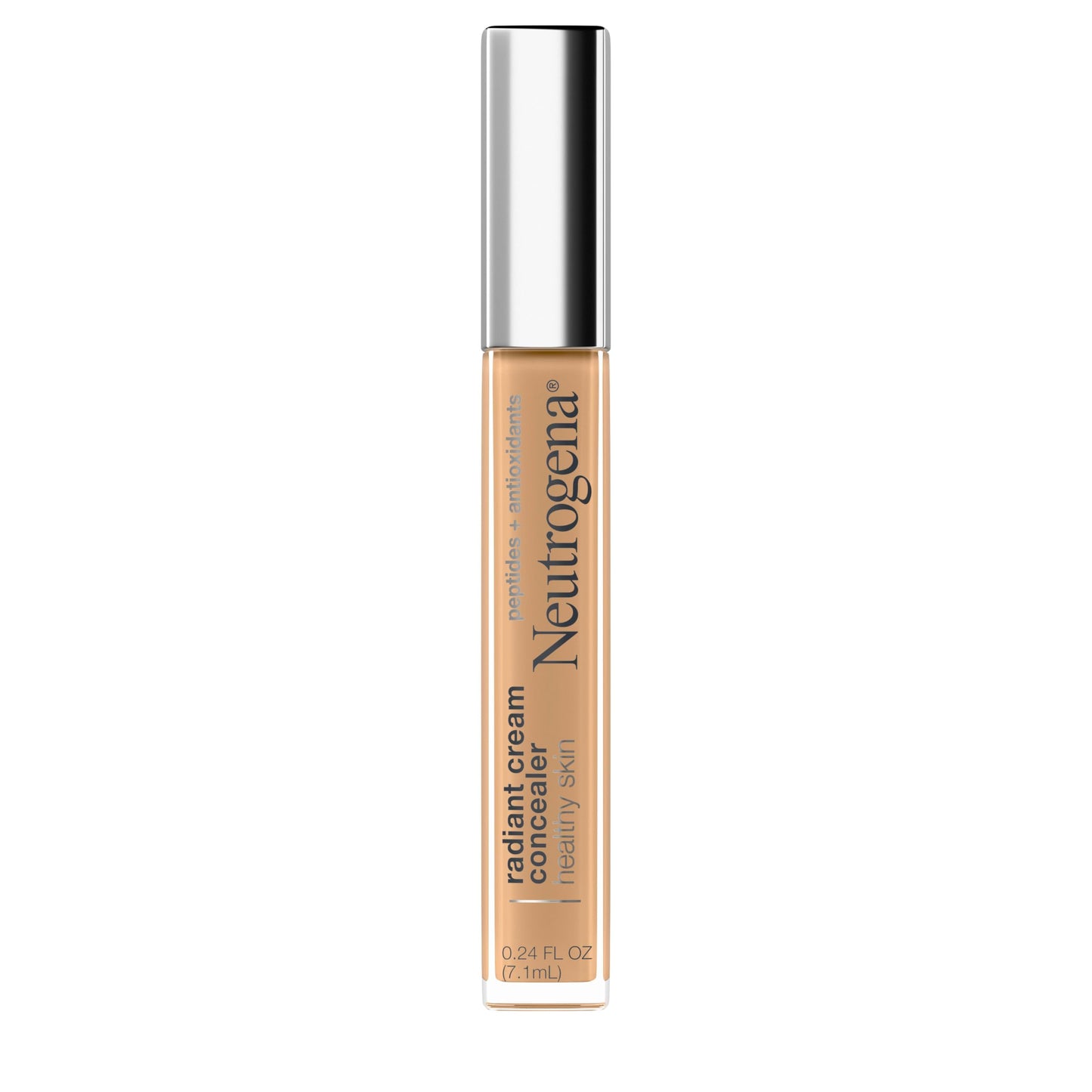 Neutrogena Healthy Skin Radiant Brightening Cream Concealer with Peptides & Vitamin E Antioxidant, Lightweight Perfecting Concealer Cream