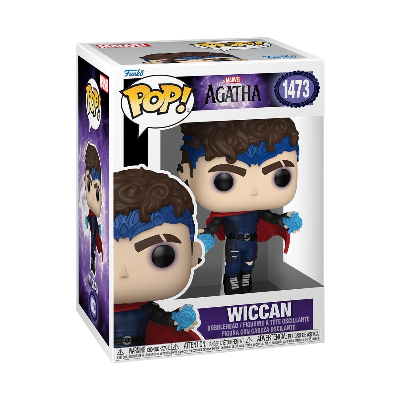 Funko POP Marvel: Wiccan - Agatha Coven of Chaos - Collectable Vinyl Figure - Gift Idea - Official Merchandise - for Kids & Adults - TV Fans - Model…