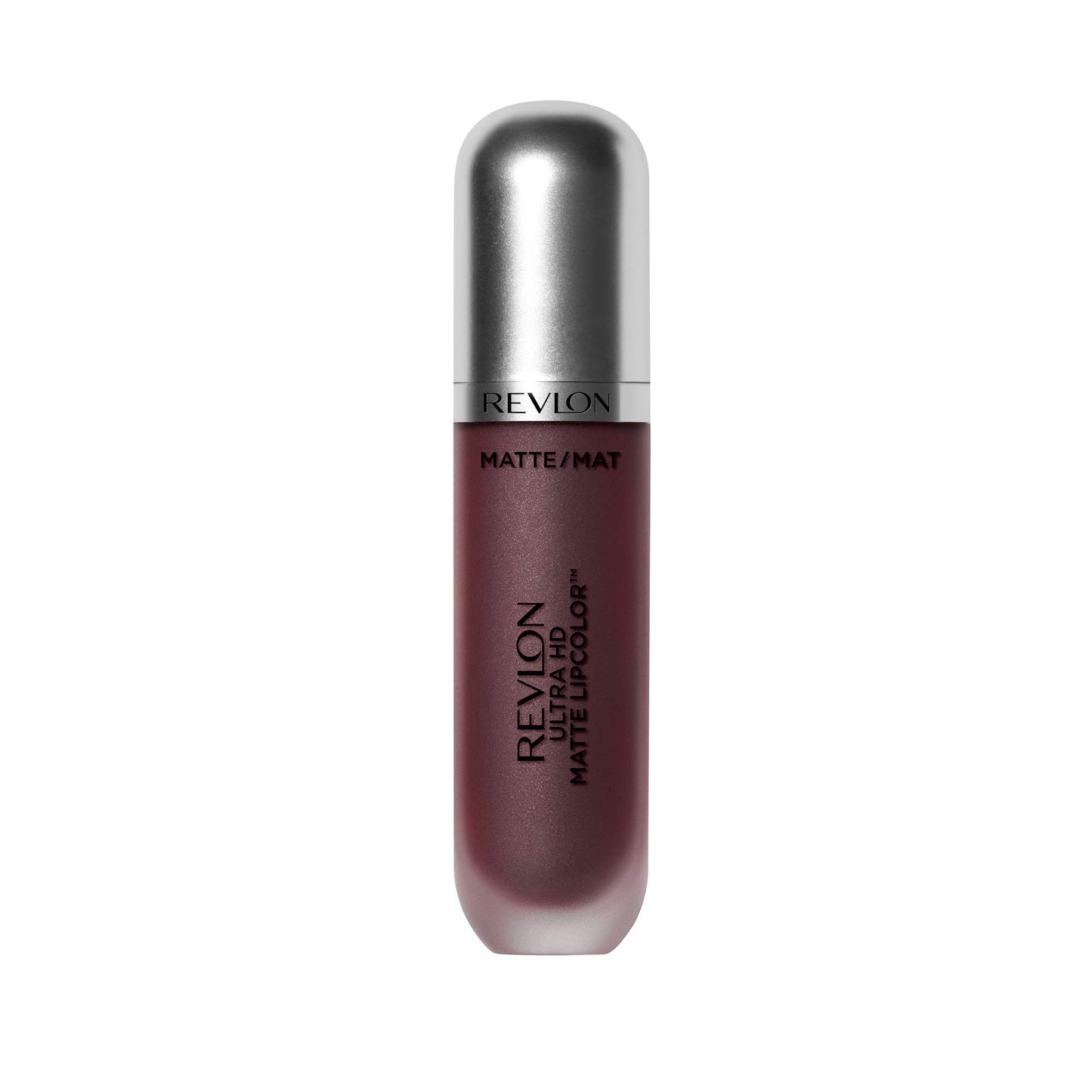 Revlon Ultra HD Matte Lipcolor, Velvety Lightweight Matte Liquid Lipstick in Plum / Berry, Infatuation (675), 0.2 oz