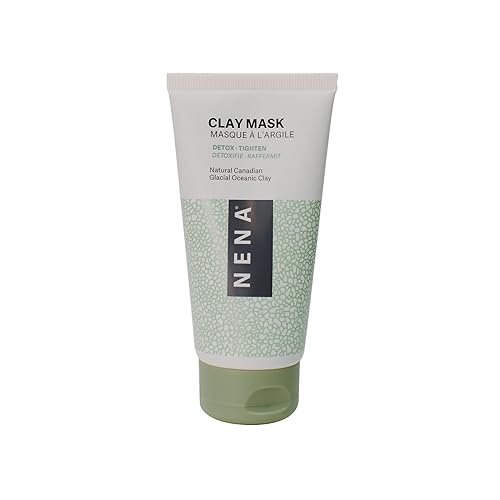 NENA Skincare Clay Mask - Clay Mask for Face - Purifies and Rejuvenates Skin with Mineral-Rich Formula - Refines Pores for Clearer Complexion - 4.2 oz
