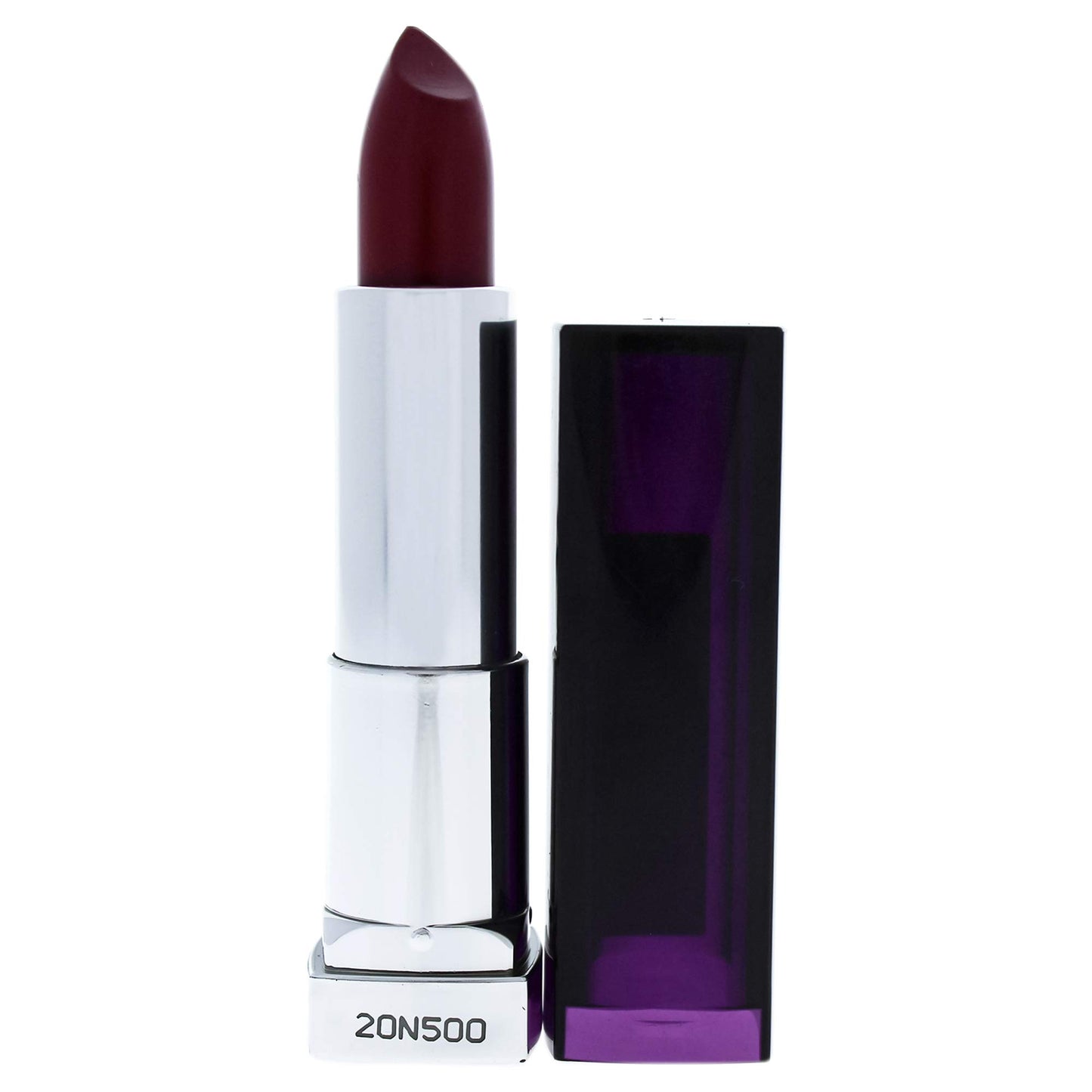 Maybelline Color Sensational Lipstick, Lip Makeup, Cream Finish, Hydrating Lipstick, Nude, Pink, Red, Plum Lip Color, Blissful Berry, 0.15 oz;