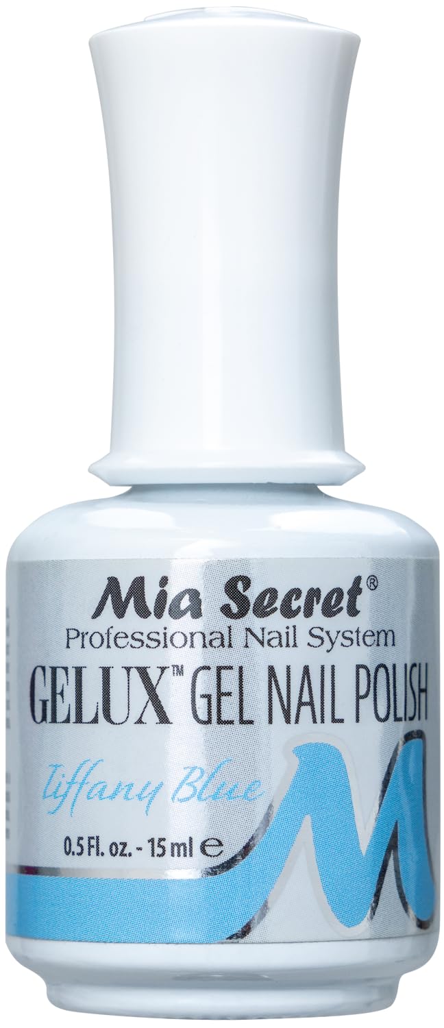 Mia Secret Gelux Nail Polish 0.5 Oz UV Gel-SOAK Off Gel Polish - Blue Beauty & Personal Care Mia Secret