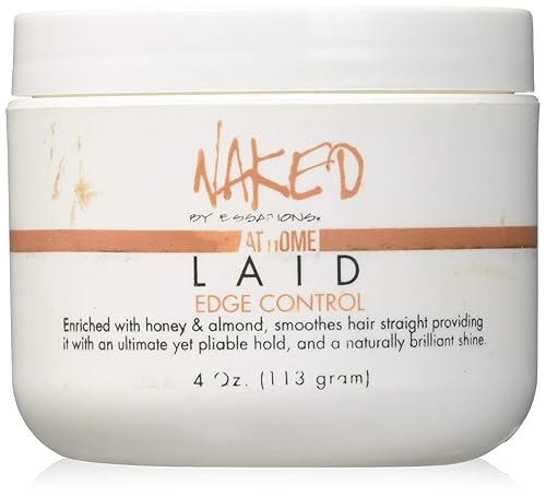Naked by Essations Laid Edge Control, 4 Ounce