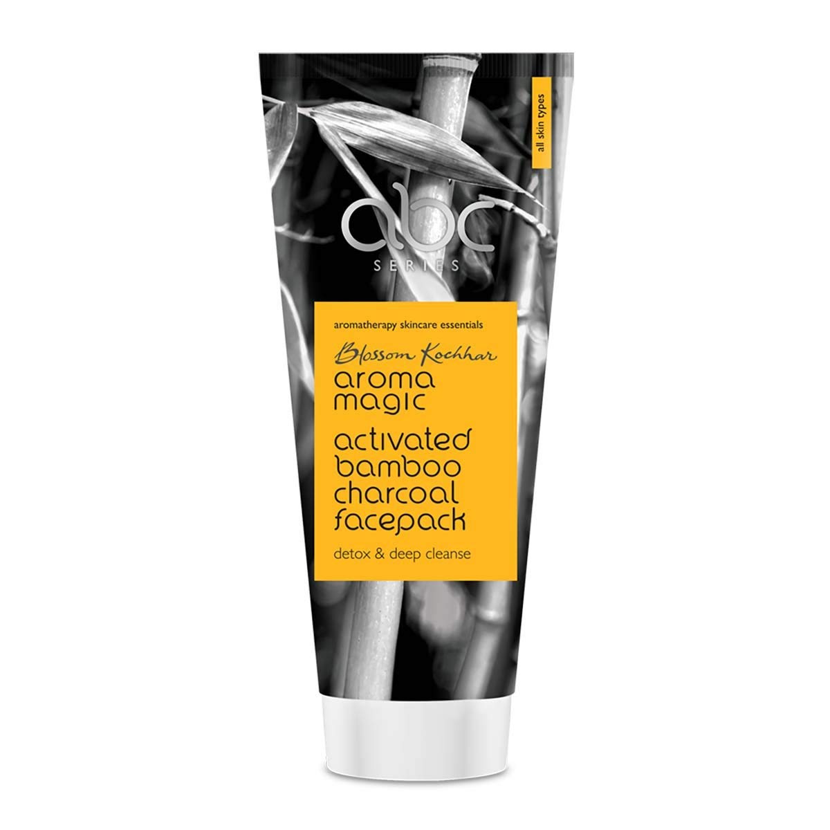Aroma Magic Activated Bamboo Charcoal Face Pack | Deep Pore Cleansing & Skin Detox for All Skin Types | Removes Impurities, Controls Oil & Clears Acne