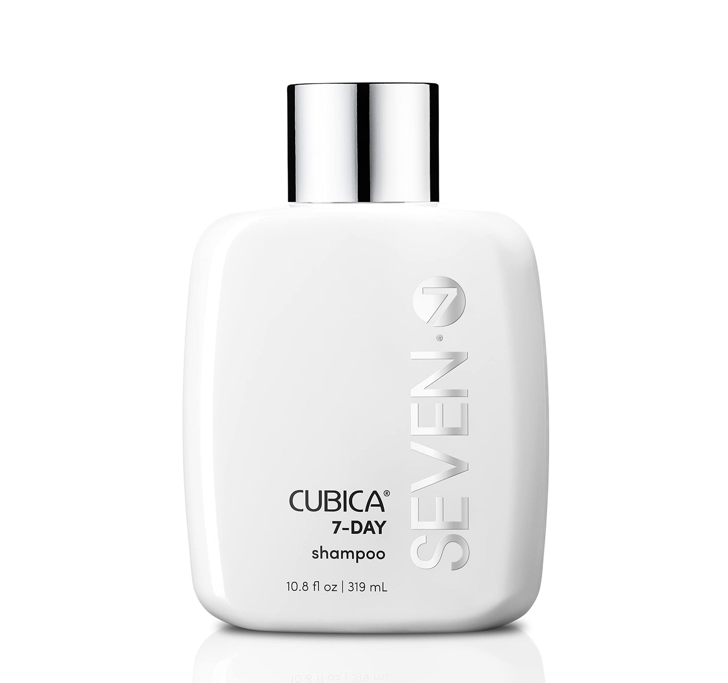 SEVEN Haircare Cubica 7-DAY Shampoo for Women, Men, All Hair Types, Add Shine and Moisture to Hair, Sulfate & Paraben Free, Cruelty Free with Biotin +