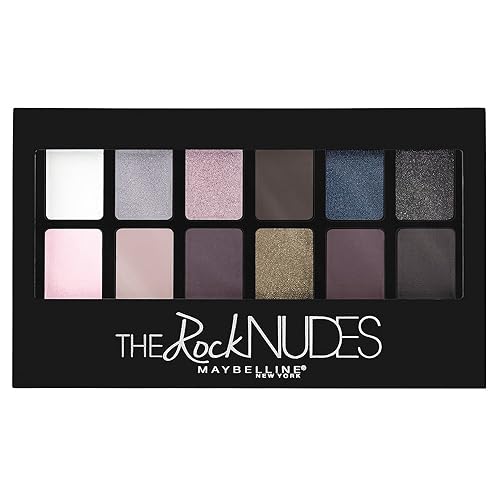 Maybelline New York The Rock Nudes Palette, 0.35 Ounce