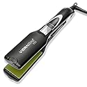 Vibrastrait Pro Vibrating Ceramic Tourmaline Ionic Flat Iron, 1.75-inch | Fast, Frizz-Free Ceramic Hair Straightener: Easy, Gentle Glide for Waves