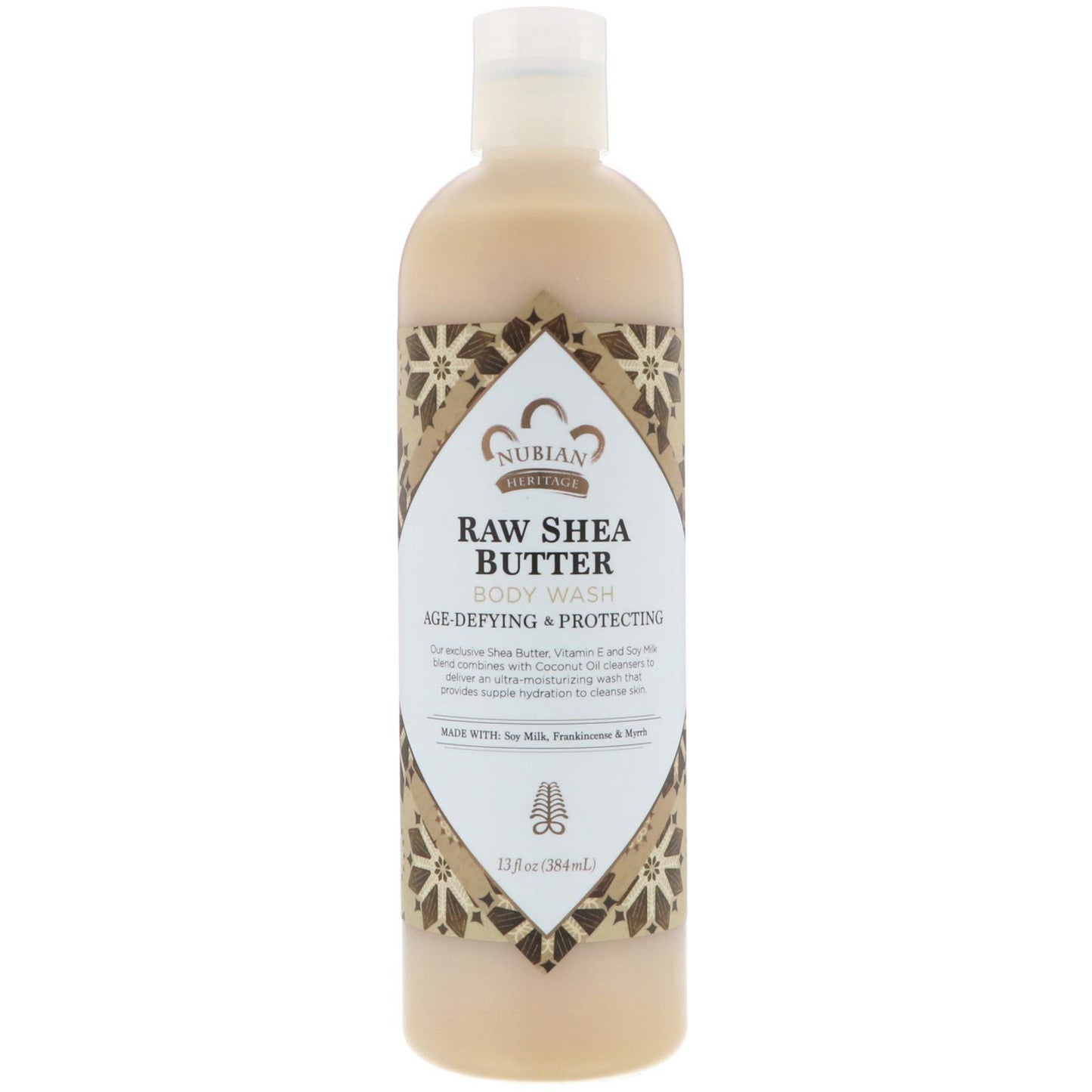 Nubian Heritage Body Wash Raw Shea & Myrr 13 Fz5