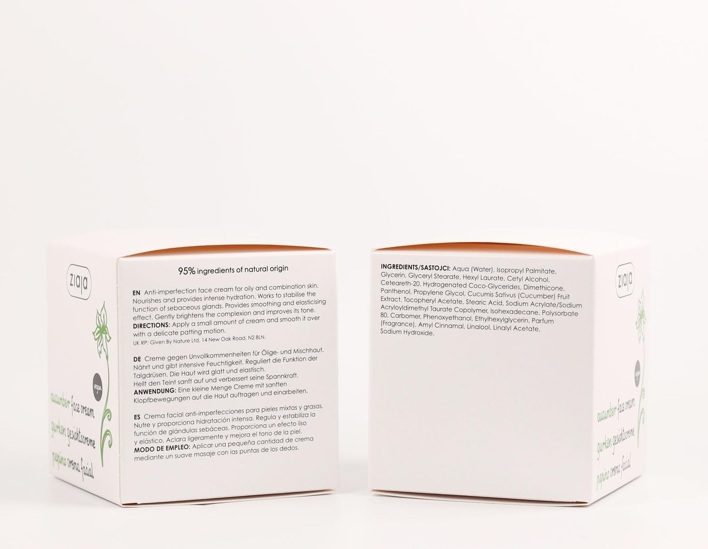 Ziaja Cucumber Face Cream