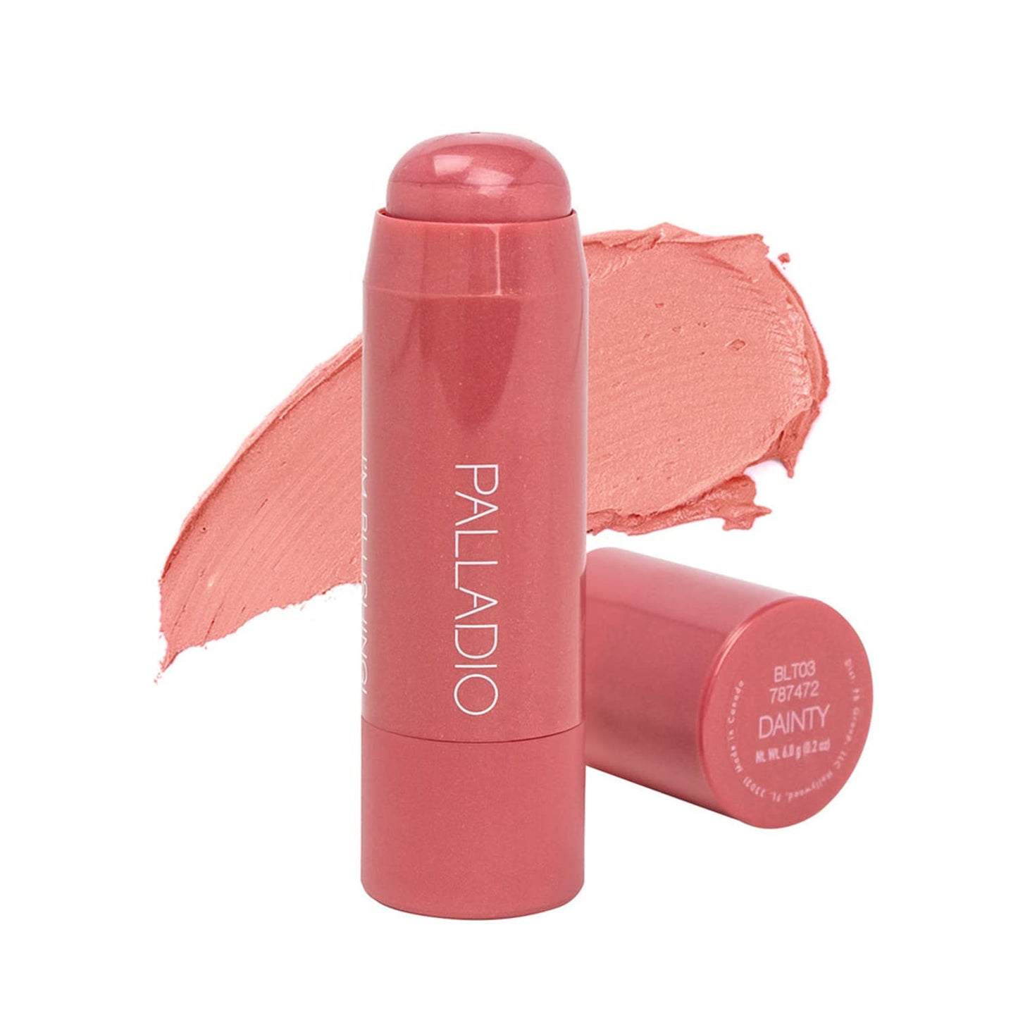 Palladio I'm Blushing 2-in-1 Cheek and Lip Tint, Buildable Lightweight Cream Blush, Sheer Multi Stick Hydrating formula, All day wear, Easy