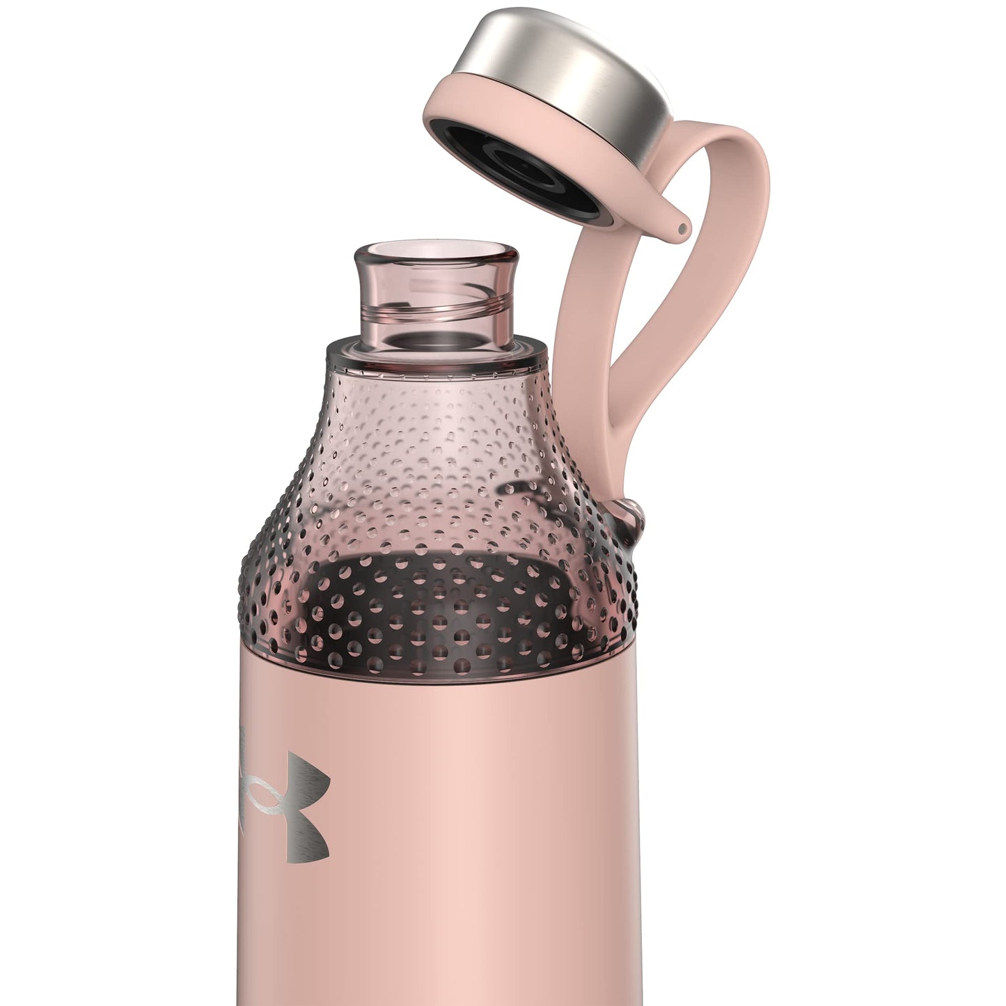 Under Armour Infinity 22oz Water Bottle. Twist-Off Top for Ice and Protein Shake. Shatter and Odor Resistant. Stainless Steel.